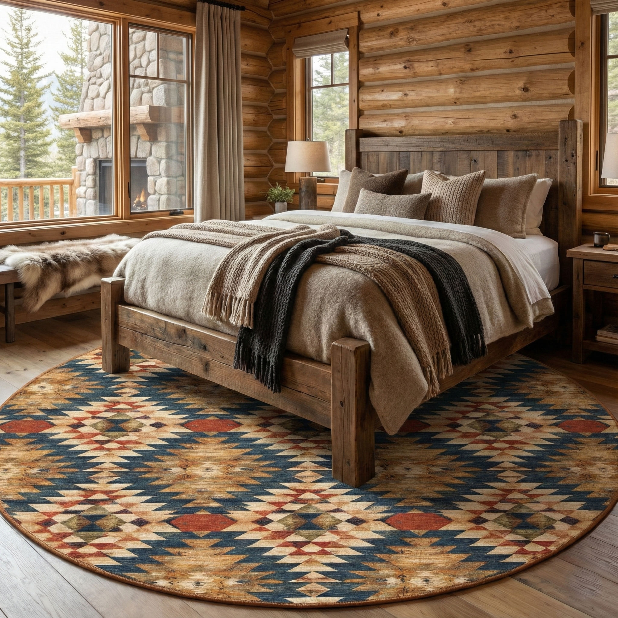KARIVO - Hand Tufted Bohemian Carpet